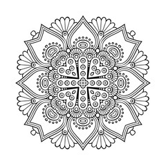 Vector arabesque ornament