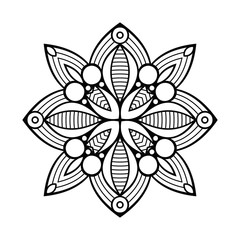 Vector arabesque ornament