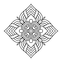 Vector arabesque ornament