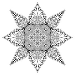 Vector arabesque ornament
