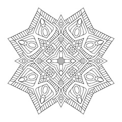 Vector arabesque ornament