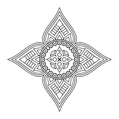 Vector arabesque ornament