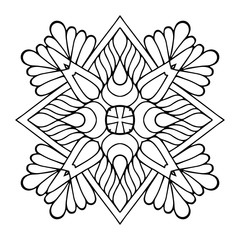 Vector arabesque ornament