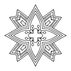 Vector arabesque ornament
