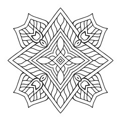 Vector arabesque ornament