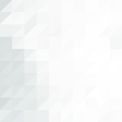 White and gray background. Geometric style. Mesh of triangles. Mosaic template for your design.
