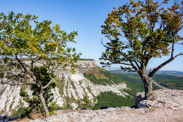 Chufut-Kale. Medieval city-fortress in the Crimean Mountains, Bakhchysarai