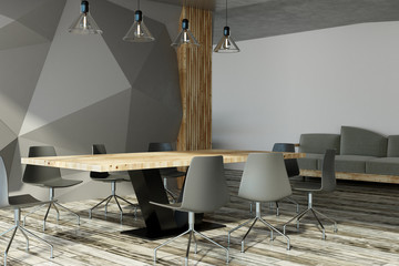 Modern meeting room interior