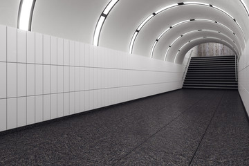 Modern subway metro
