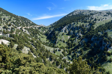 Naklejka premium Gorge Imbros, Crete, Greece