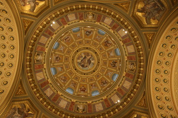 St Stephen's Basilica Ceiling Dome