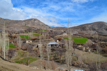 rural mountain area