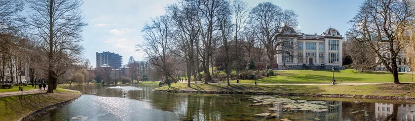 Photo sur Aluminium Bruxelles parc Léopold à Bruxelles