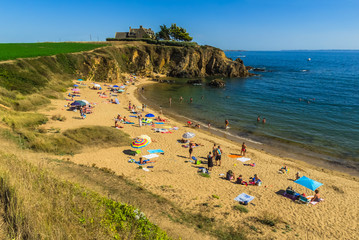 Bretagne Plage Le Pouldu Porgastel Porguerrec en &eacute;t&eacute; - Brittany Beach Le Pouldu Porgastel Porguerrec in summer