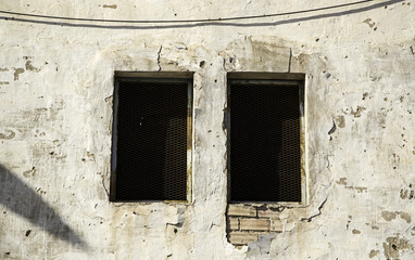 Windows with bars