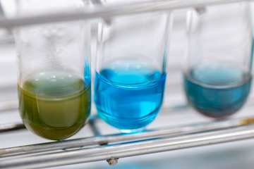 Analysis starch for study Chemical composition in laboratory.