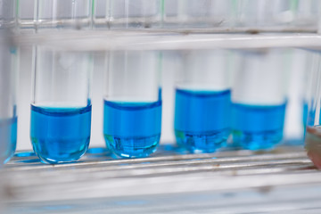 Analysis starch for study Chemical composition in laboratory.
