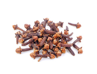 Fototapeta premium clove on white background