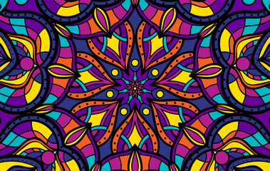 Abstract background of a mandala
