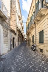 Ortigia Alley, Syracuse, Sicily, Italy