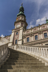 Fototapeta na wymiar Zamosc - Renaissance city in Central Europe. Town Hall of Zamosc
