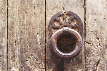 Heurtoir ancien en métal