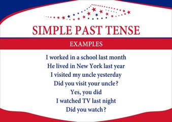 simple past tense