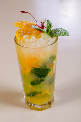 Mojito with orange