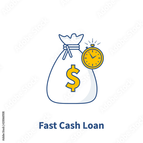 Fast Cash Loan Icon Fast Money Providence Business And - 