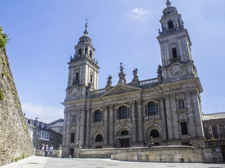 Fototapeta na wymiar Catedral de Lugo 