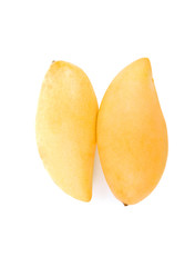 mango on white background