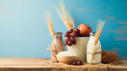 Jewish holiday shavuot concept