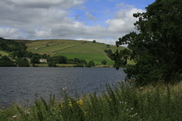 Gouthwaite Reservoir, Nidderdale, Yorkshire, England