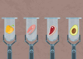 Lab-grown products or synthetic products - are the future of agriculture and production of food for population?