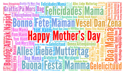 Happy Mother's day in different languages 