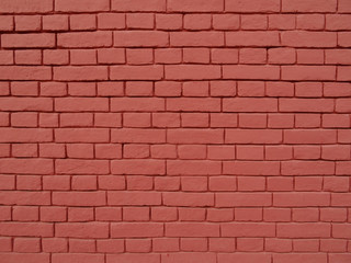 Red brick wall texture