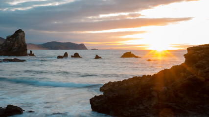 Atardecer en San Juan de Gaztelugatxe