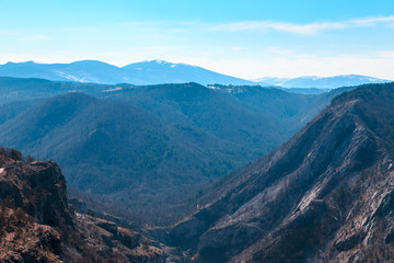 Naklejka premium Sunny day in Val Rosandra