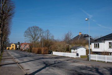 town of Glumsoe in Denmark