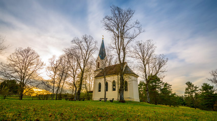 Fototapeta premium Kleine Kirche