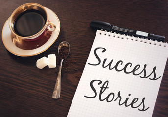 Success Stories concept