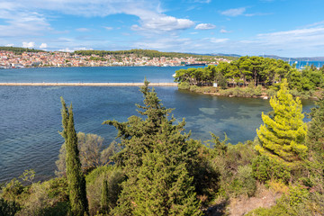 Fototapeta premium View of Argostoli town, capital of Cephalonia island. Greece