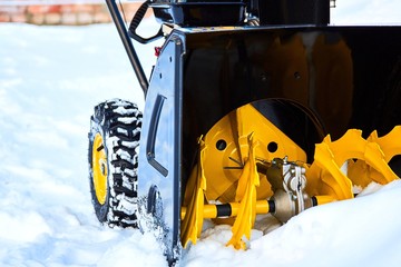 A snow thrower is the best assistant for snow removal in the winter