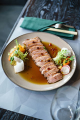 duck with vegetables