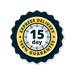 15 Day Express Delivery illustration