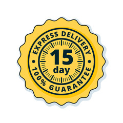 15 Day Express Delivery illustration