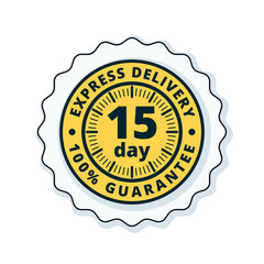 15 Day Express Delivery illustration