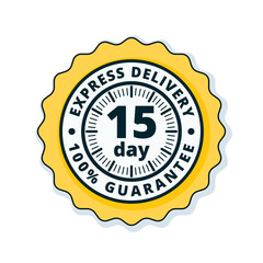 15 Day Express Delivery illustration