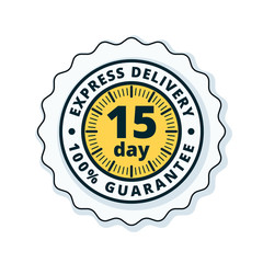 15 Day Express Delivery illustration
