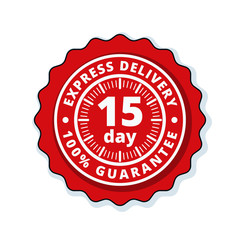 15 Day Express Delivery illustration